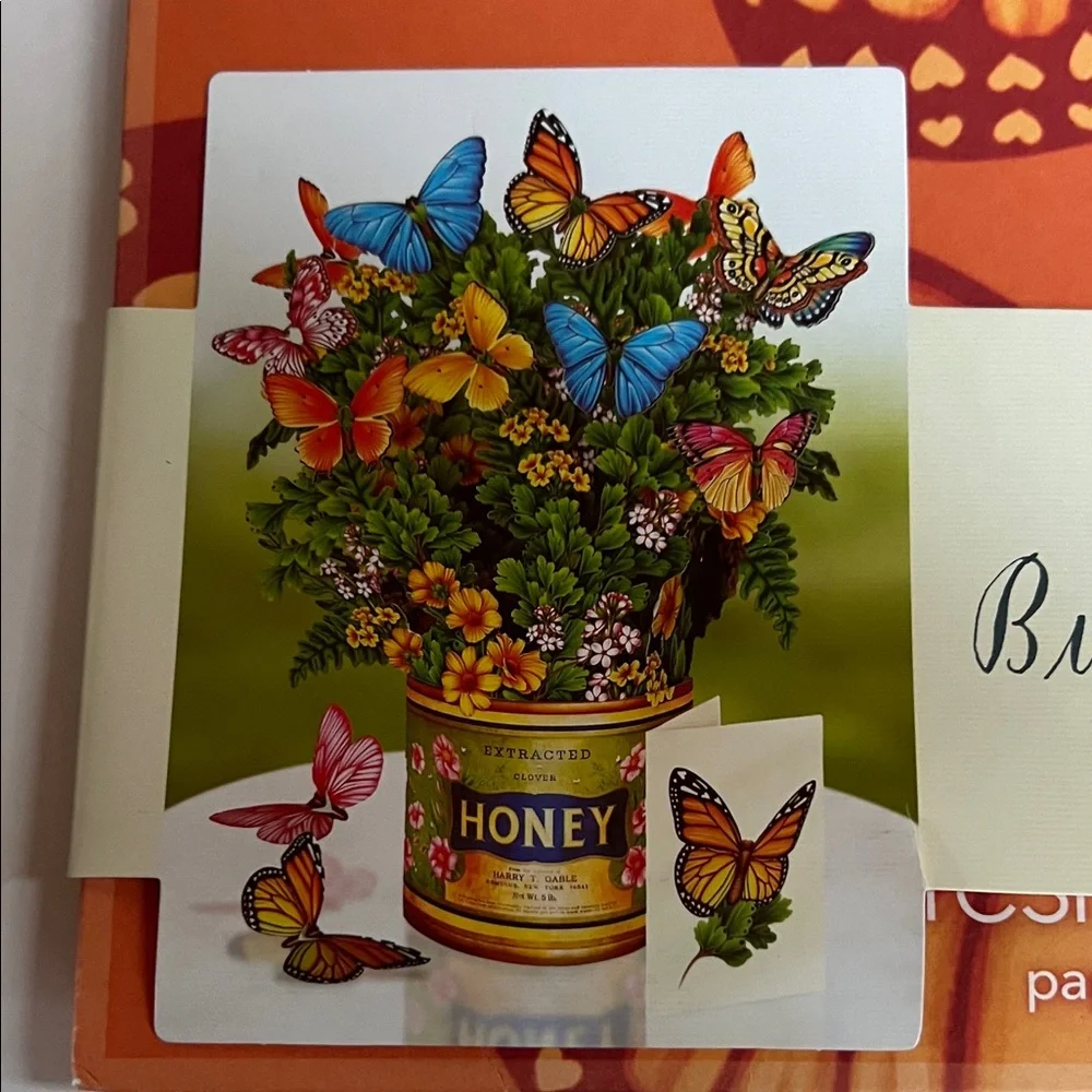 Butterflies & Buttercups Pop-Up Flower Bouquet perfect for Mother’s day